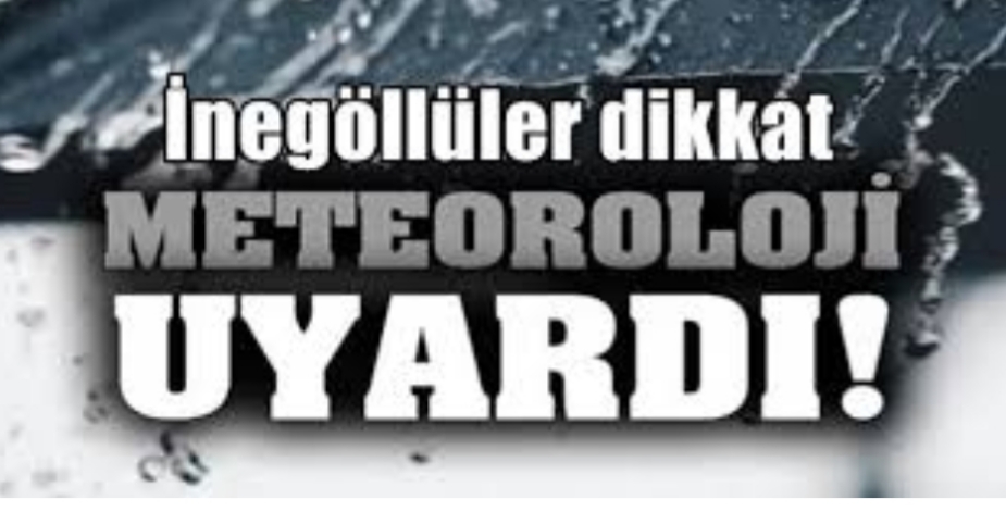 Meteoroloji’den İnegöl için hafta sonu yeni hafta açıklaması!