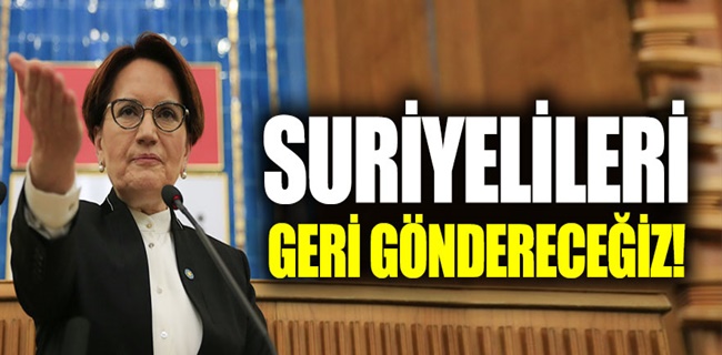 Suriyeli kardeşlerimizin tamamını göndereceğiz
