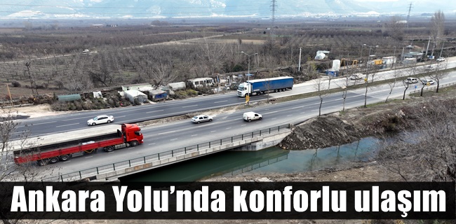 Ankara Yolu’nda konforlu ulaşım