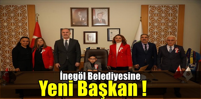 İnegöl Belediyesi’nde Yeni Başkan Makamı Devraldı