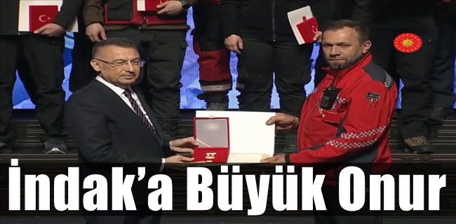 İndak’a Büyük Onur