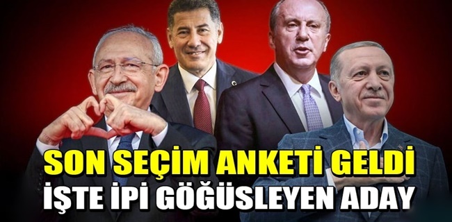 Yasak öncesi son seçim anketi yapıldı!