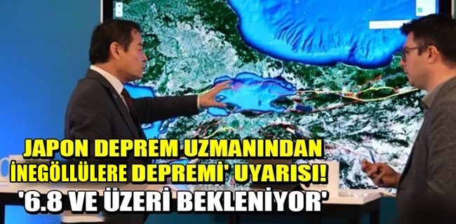 Japon deprem uzmanından 