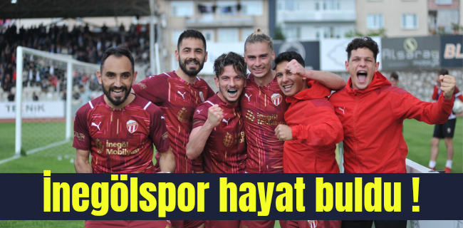 İnegölspor hayat buldu !