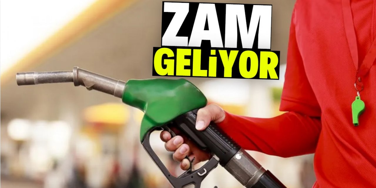 Akaryakıta zam geliyor !