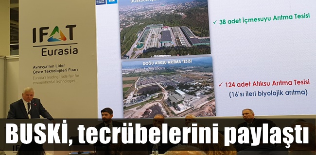 BUSKİ, tecrübelerini paylaştı