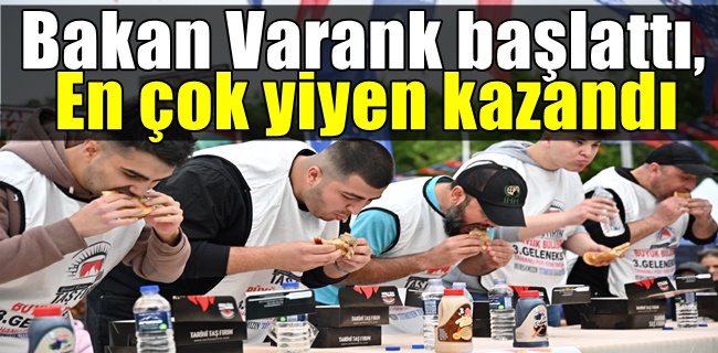 Bakan Varank başlattı, en çok yiyen kazandı