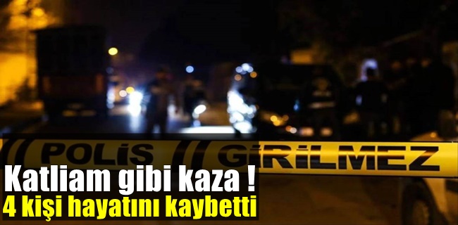 Katliam gibi kaza !