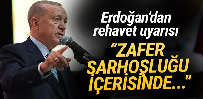 Erdoğan Ak Partilileri uyardı !