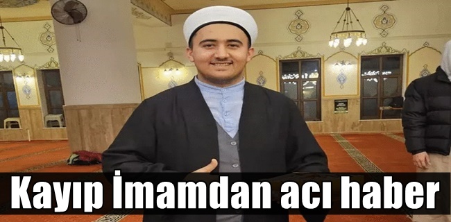 Kayıp gençten acı haber !