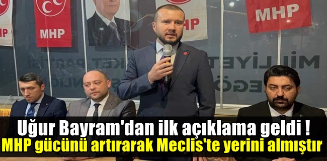 Uğur Bayram seçim sürecini değerlendirdi !