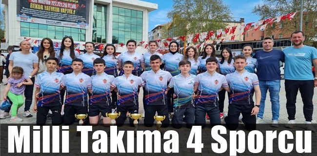 İnegöl Belediyespor’dan Milli Takıma 4 Sporcu