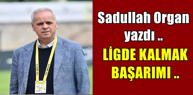 LİGDE KALMAK BAŞARIMI