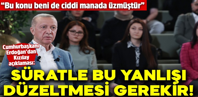 Cumhurbaşkanı Erdoğan