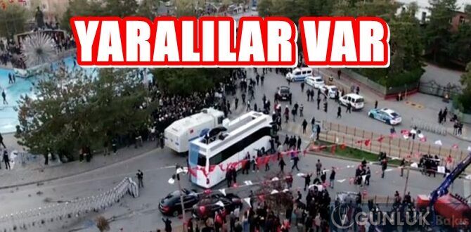 İmamoğlu’nun otobüsüne Erzurum