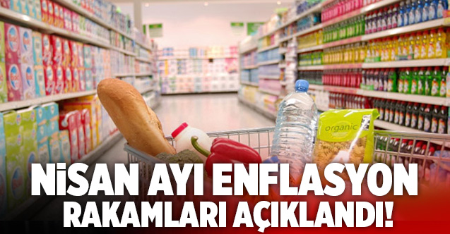 Nisan ayı enflasyon rakamları açıklandı !