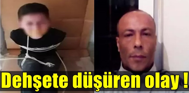 Dehşete düşüren olay !