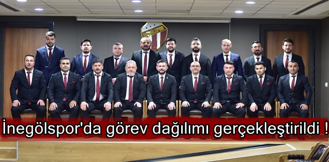 GÖREV DAĞILIMI YAPILDI