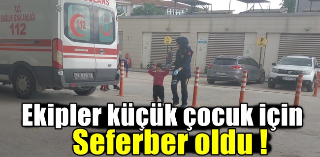 Deterjan yutan çocuk hastanelik oldu !