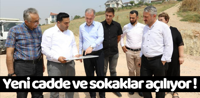 Karalar Bölgesinde Yeni Cadde Ve Sokaklar Açılıyor