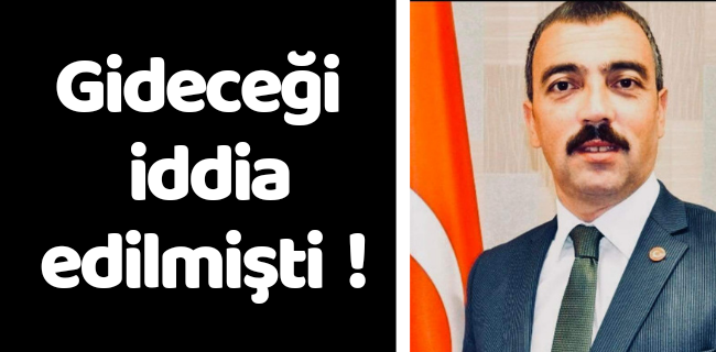 Eren Arslan görevinin başında kaldı !
