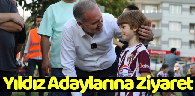 Başkan Alper Taban’dan Yıldız Adaylarına Ziyaret
