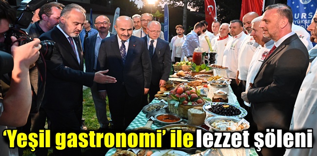 ‘Yeşil gastronomi’ ile lezzet şöleni