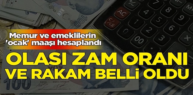 Memur ve emeklilerin 