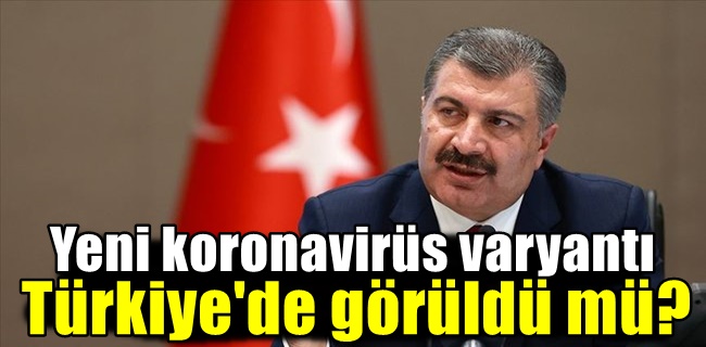 Yeni koronavirüs varyantı Türkiye