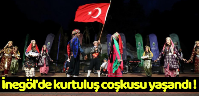 İnegöl’de Kurtuluş Coşkusu Yaşandı