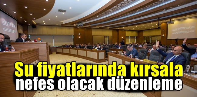 Su fiyatlarında kırsala nefes olacak düzenleme