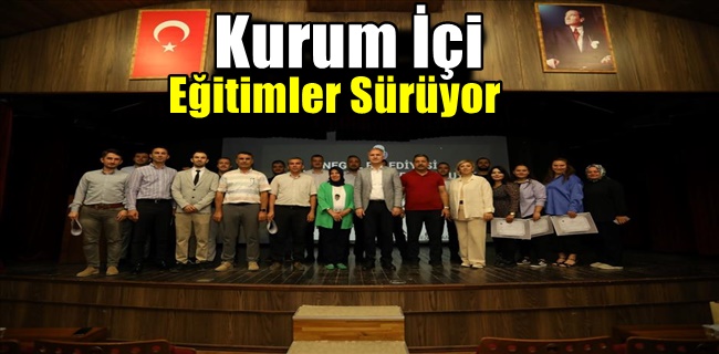 İnegöl Belediyesi’nde Kurum İçi Eğitimler Sürüyor