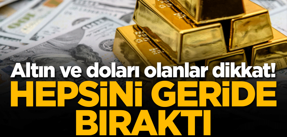 Bu yatırım altın ve doları geride bıraktı !