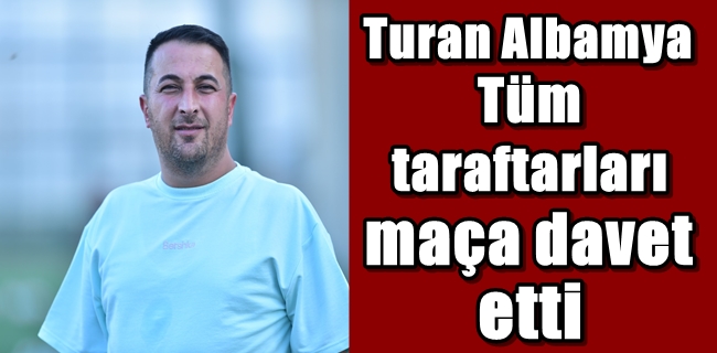 Taraftarları maça davet etti !