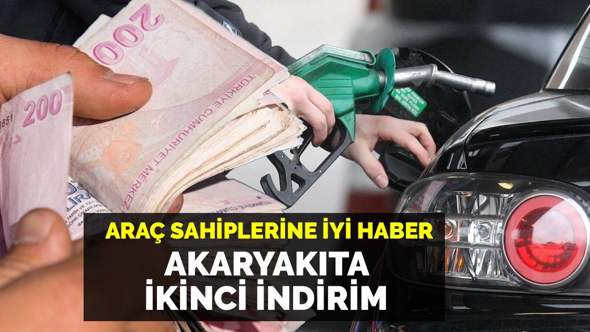 Motorinin ardından bir indirim de benzine!