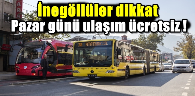 Cumhuriyet Bayramı’nda ulaşım ücretsiz