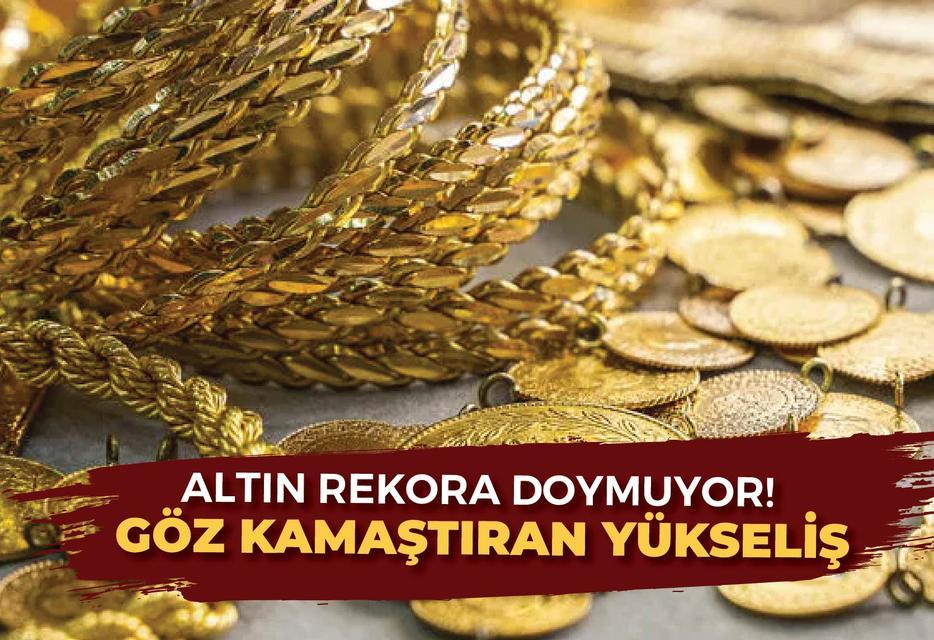Altın rekora doymuyor !