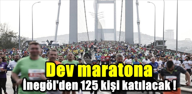 İnegöl Belediyesi İstanbul Maratonuna 125 Kişi Götürecek