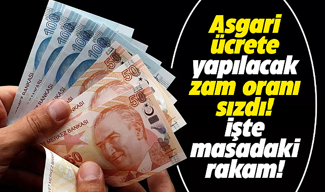 Asgari ücret ne kadar olacak? İşte masadaki o rakam!
