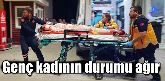 Balkondan atlayıp canına kıymak istedi !