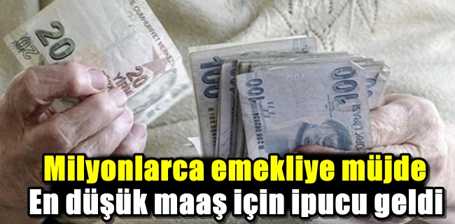 Milyonlarca emekliye müjde! En düşük maaş için ipucu geldi