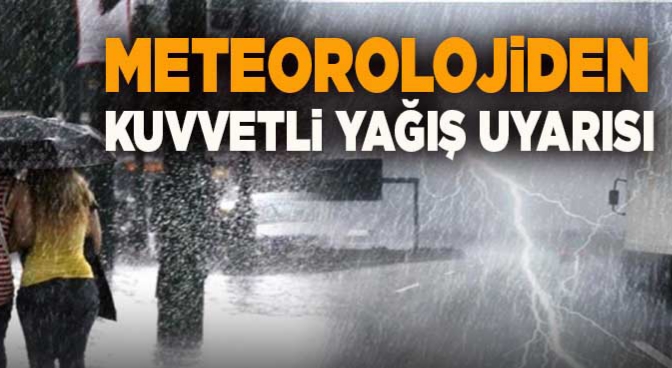 Meteoroloji’den İnegöl için sağanak yağış ve sıcaklık uyarısı !