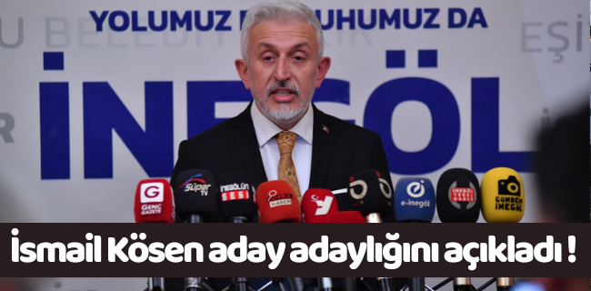 İsmail Kösen basının karşısına çıktı !