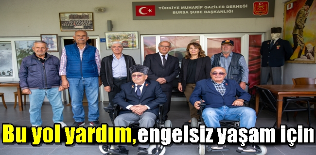 Bu yol yardım, engelsiz yaşam için