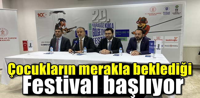 Çocukların merakla beklediği festival başlıyor