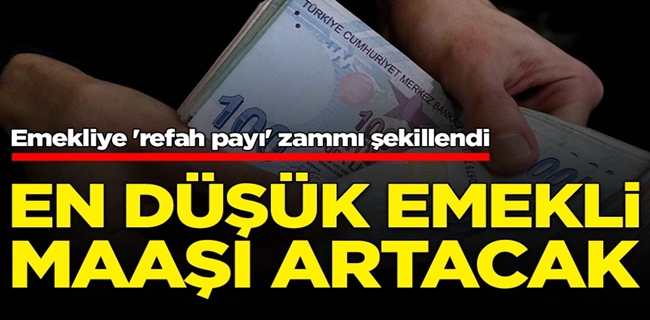 En düşük emekli maaşı artacak
