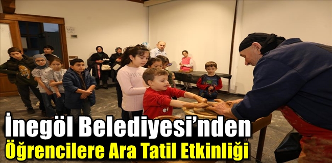 İnegöl Belediyesi’nden Öğrencilere Ara Tatil Etkinliği