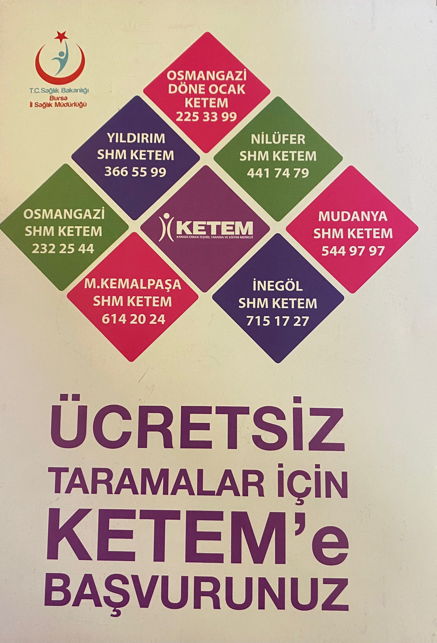 ALTUNTEPE’DEN TÜM İNEGÖL’E ÜCRETSİZ TARAMA ÇAĞRISI
