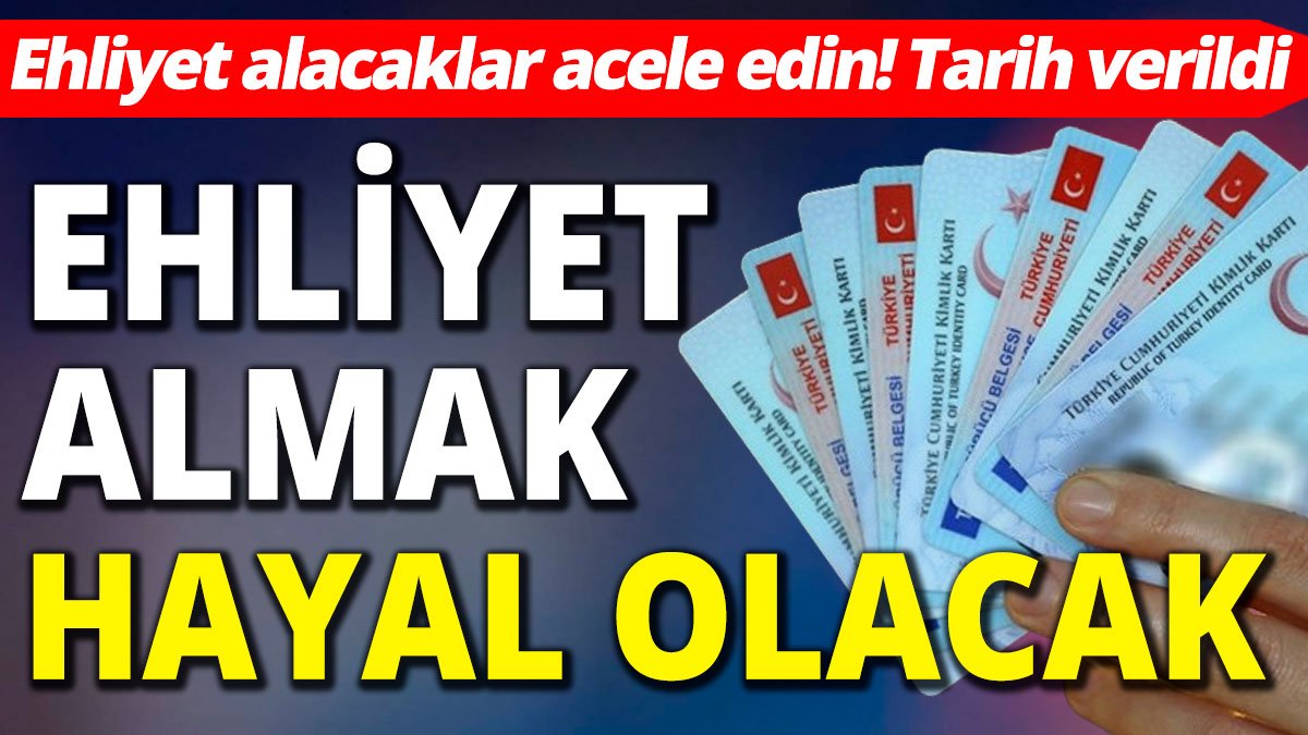 Ehliyet Harçlarına Dev Zam Yolda !