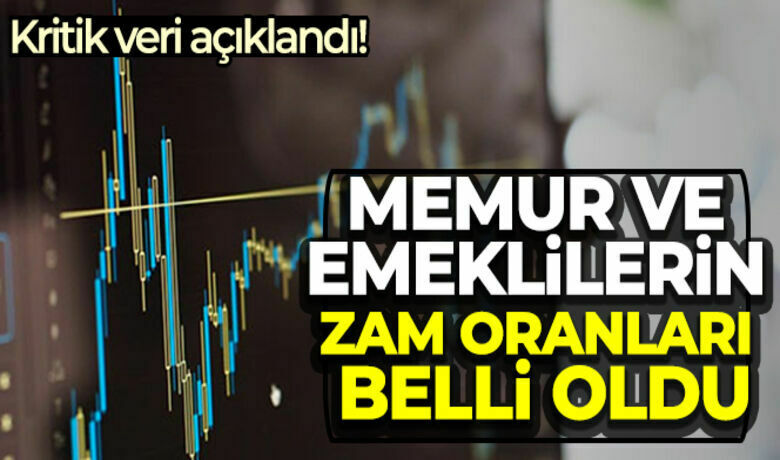 Memur ve emekli maaşlarına zam oranları belli oldu